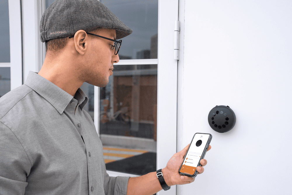 WiFi smart lock box for smartphone app + PIN code