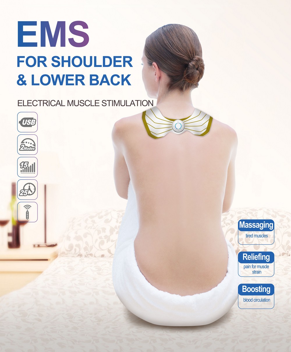 ems massage device shoulders
