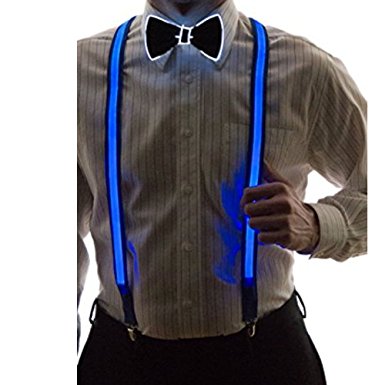 LED men suspenders