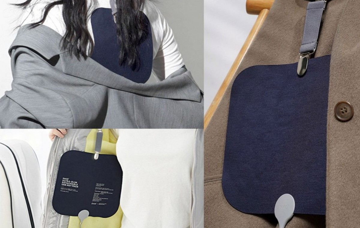 Electric heating pad under clothes for body