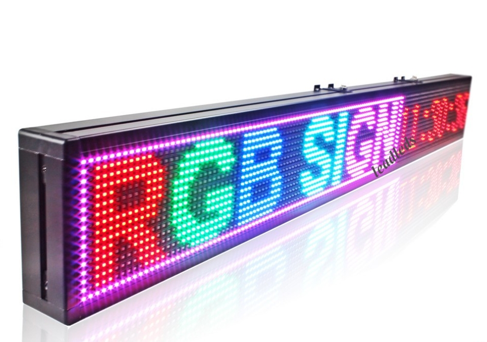 LED information panels