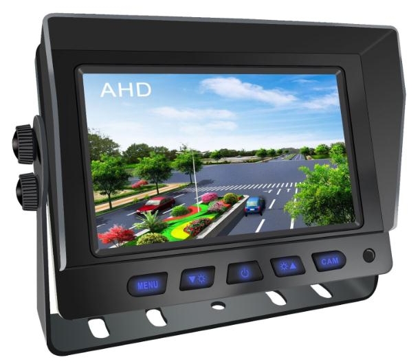 5" hybrid car monitor
