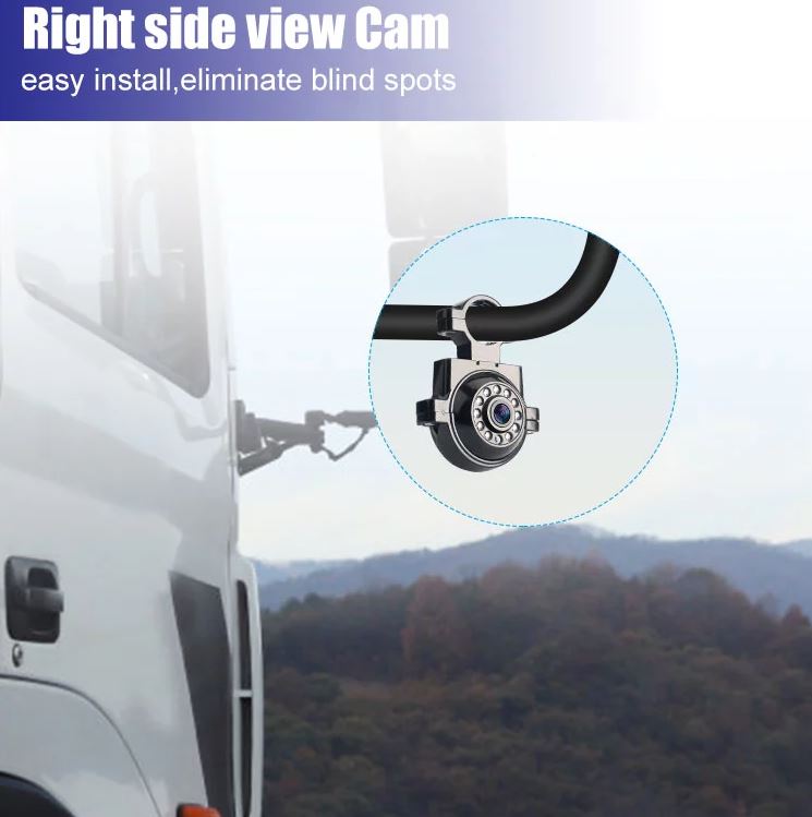 parking camera with bracket for mounting