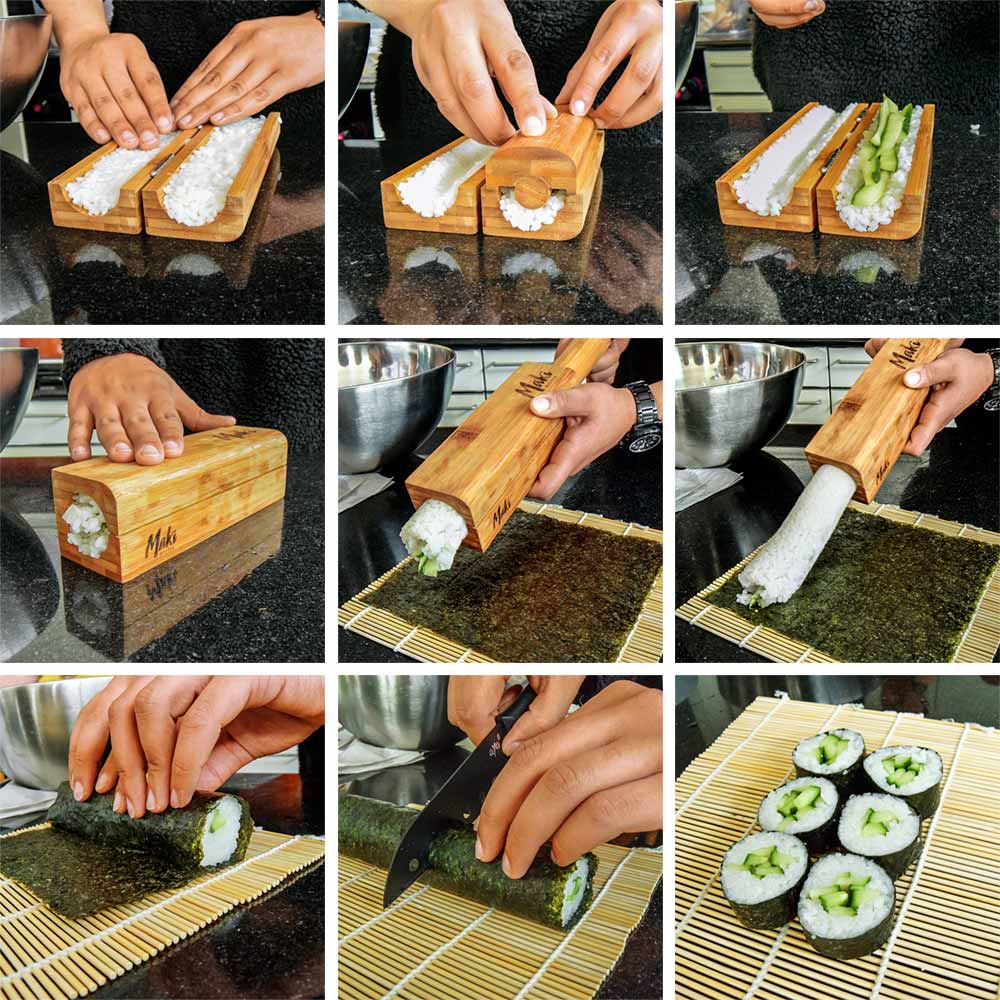 sushi maker set - making kit like a gift
