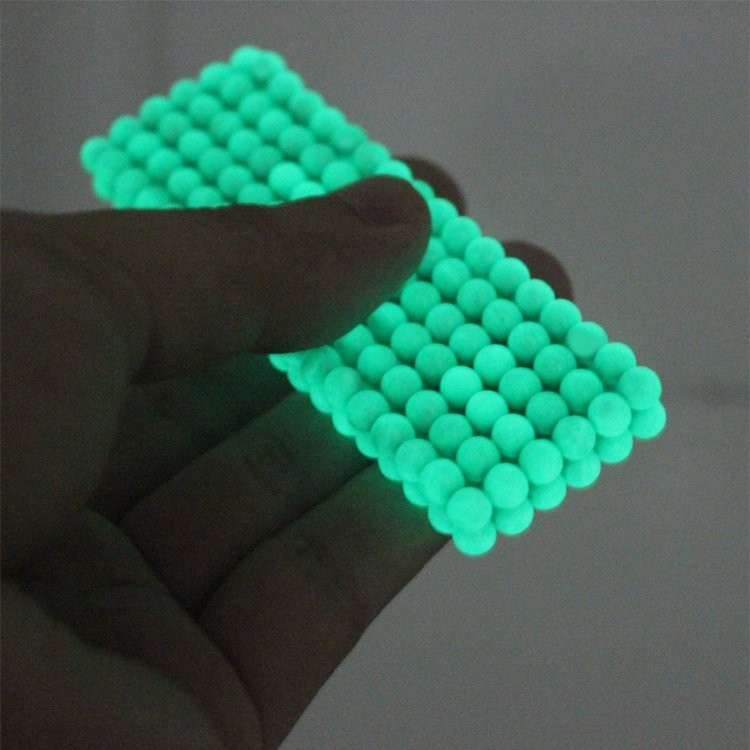 magnetic balls - fluorescent and luminous