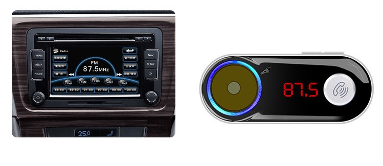 fm transmitter with usb charger