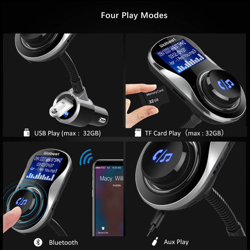 fm transmitter with bluetooth and USB