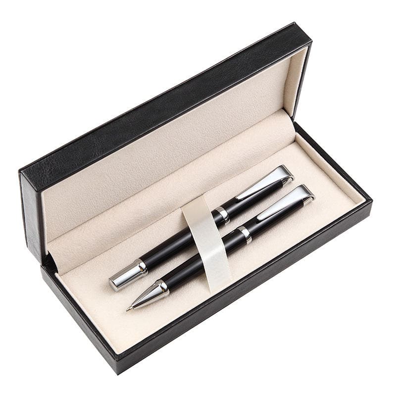 Gift box for pen in black color