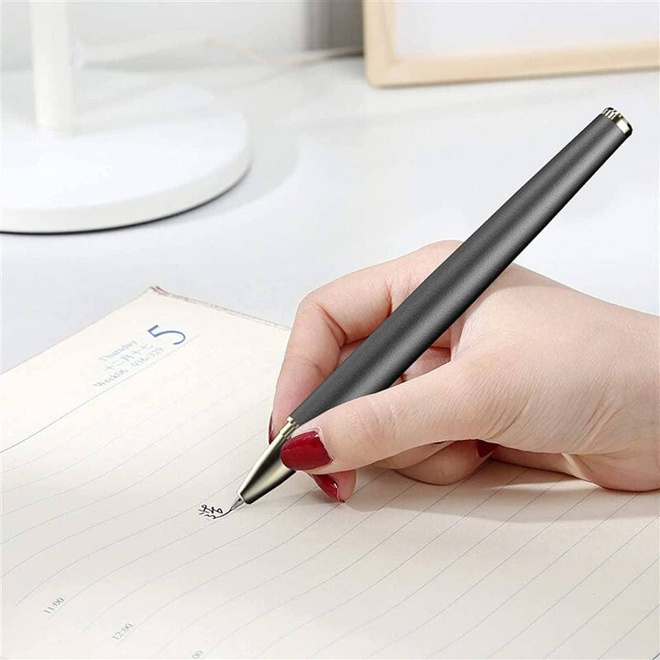 Levitating pen with magnetic stand