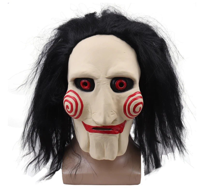 halloween scary face mask jigsaw