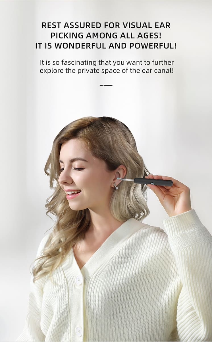 earwax cleaner with HD camera
