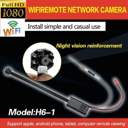 mini pinhole camera motion detection + night vision