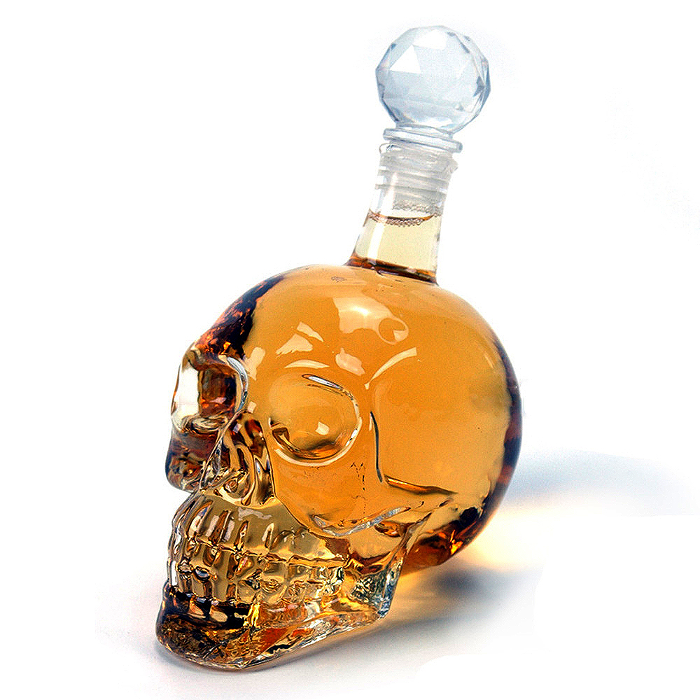 skull decanters - decanter whiskey