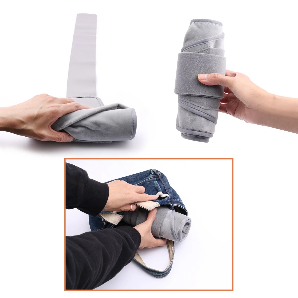 portable heating belt with pockets