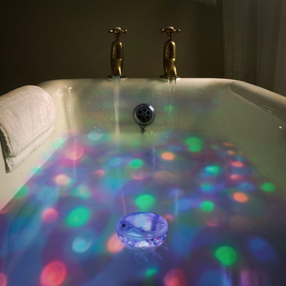 floating LED bath light