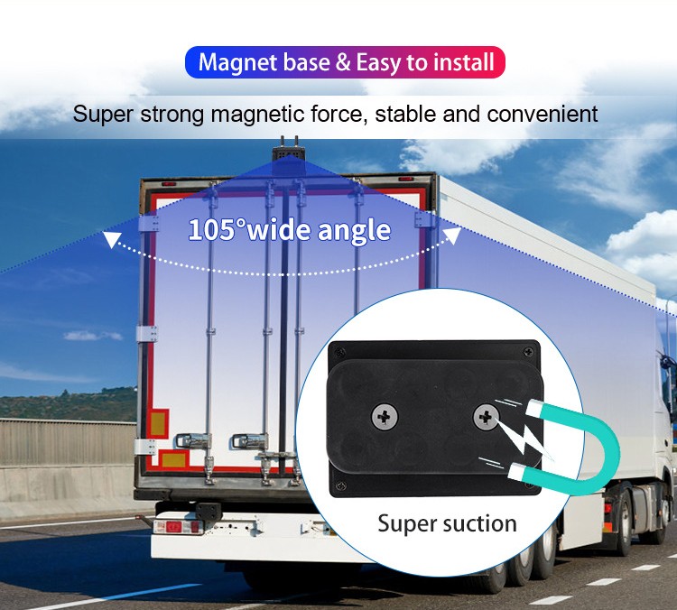 wifi camera with magnet for car van truck