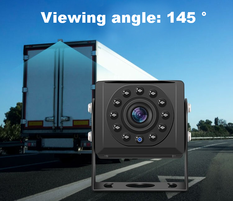 wide angle rearview parking camera for trucks