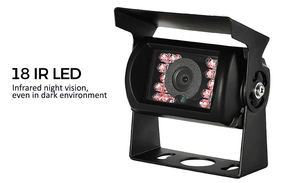 car camera with 18 IR LED night vision