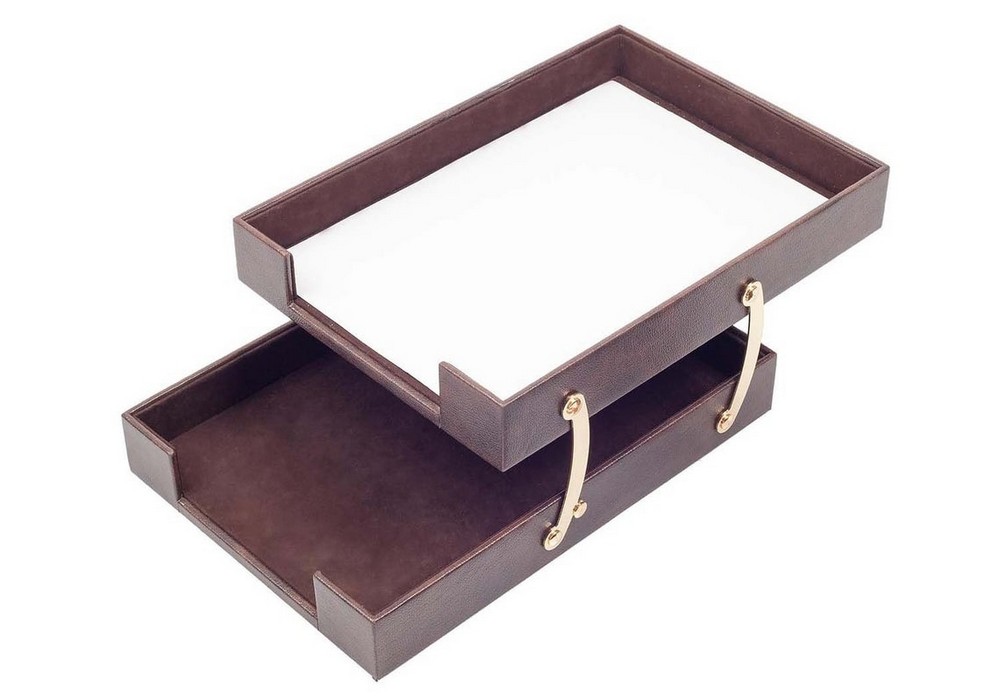 Document tray (storage) - luxury leather