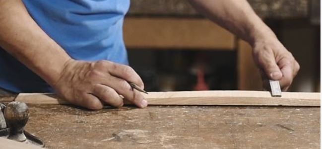 hand processed wood