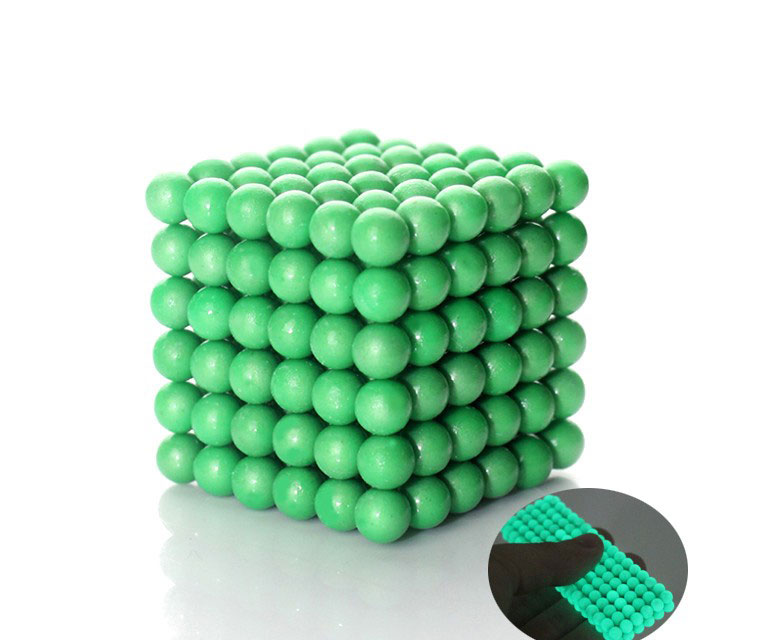 magnetic balls neocube - fluorescent luminous