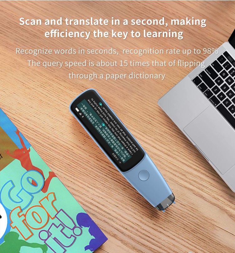 scanning pen for text translation