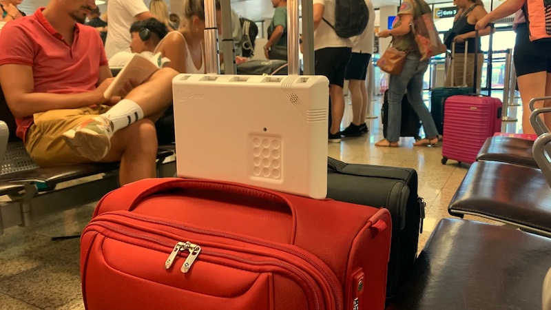 travel safe travel box with sound alarm