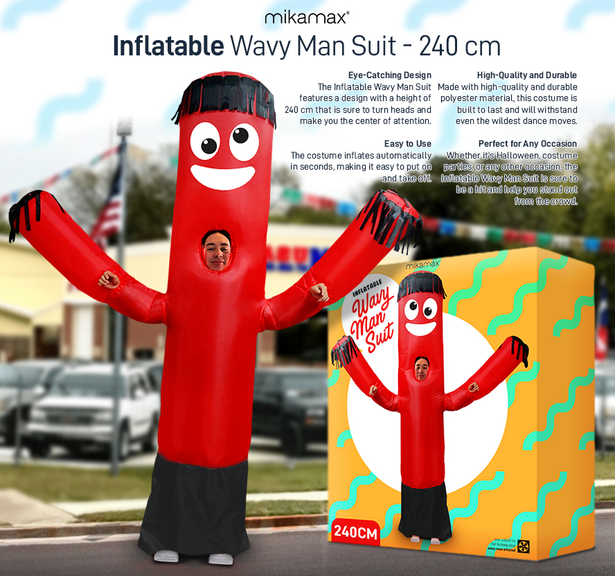 man suit inflatable Wavy Man