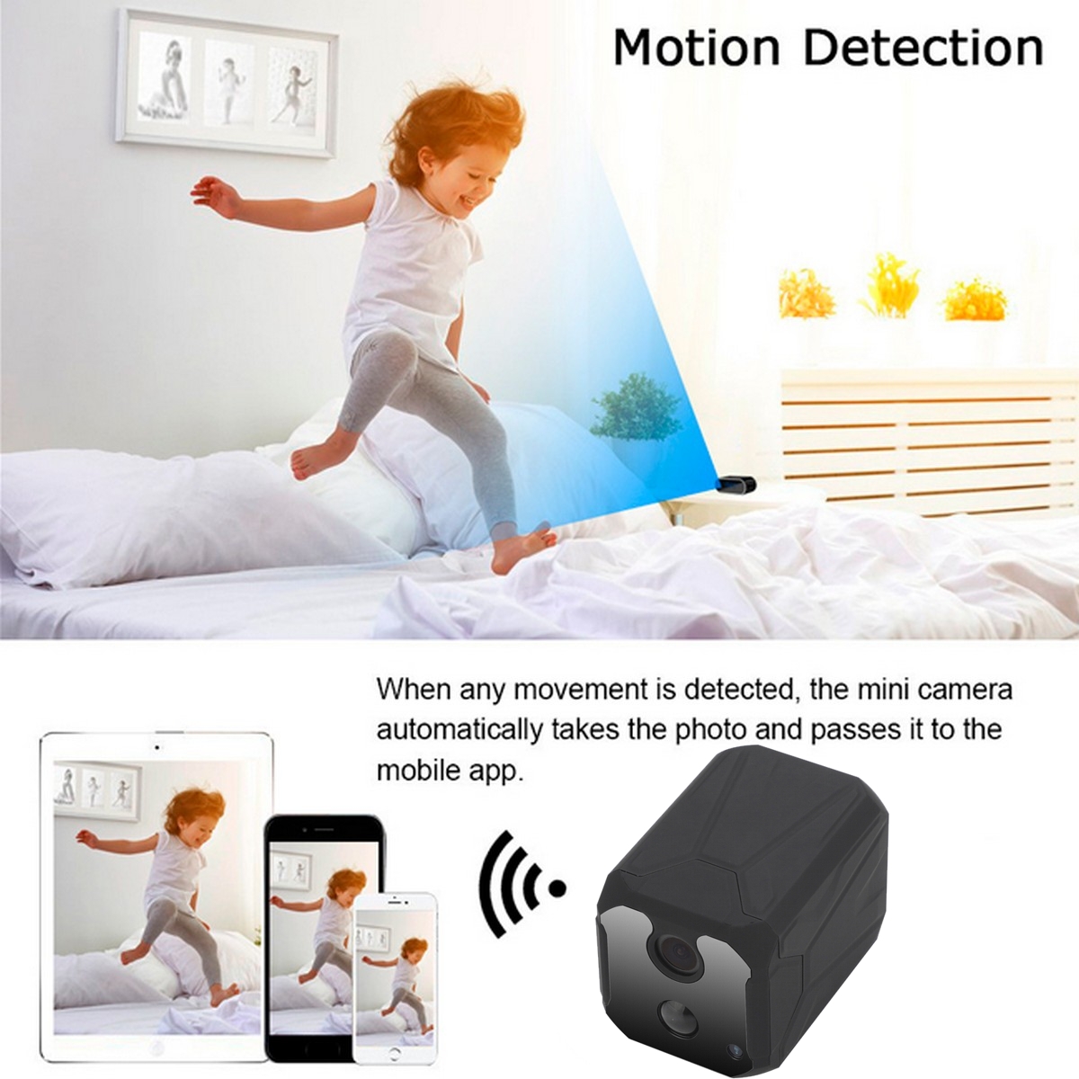 spy camera motion detection