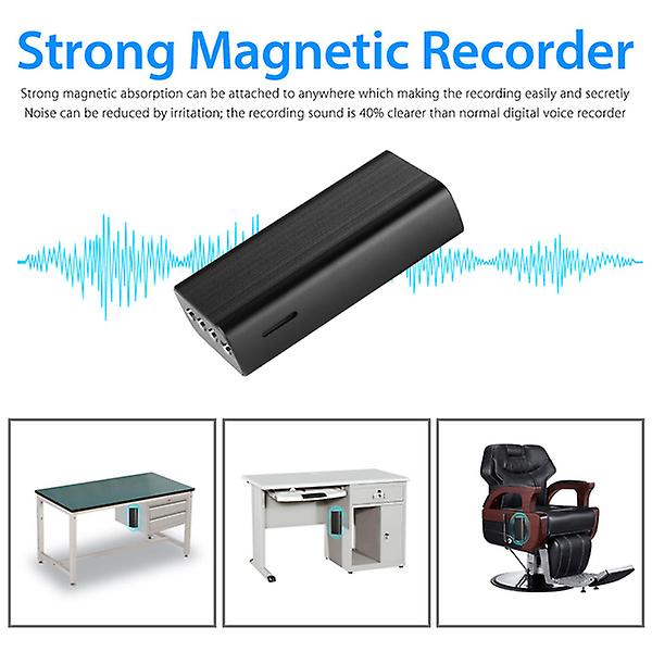 voice recorder with magnet