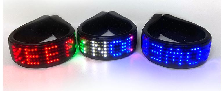 LED bracelet for shoes light up