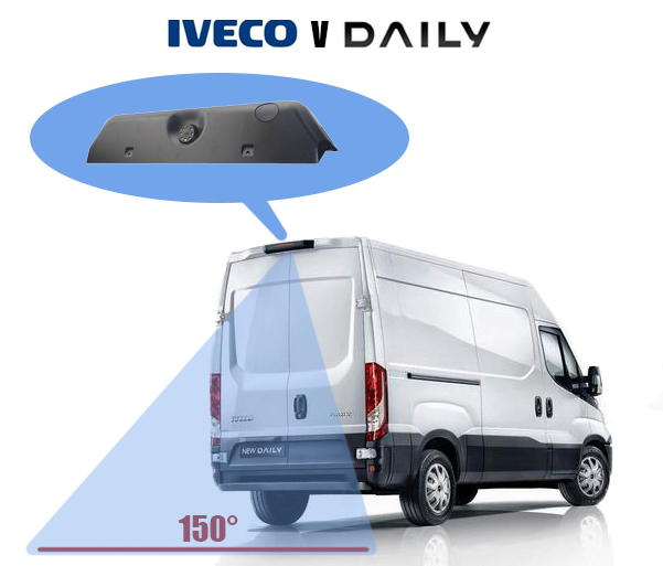 parking camera in the rear brake light IVECO DAILY 2014