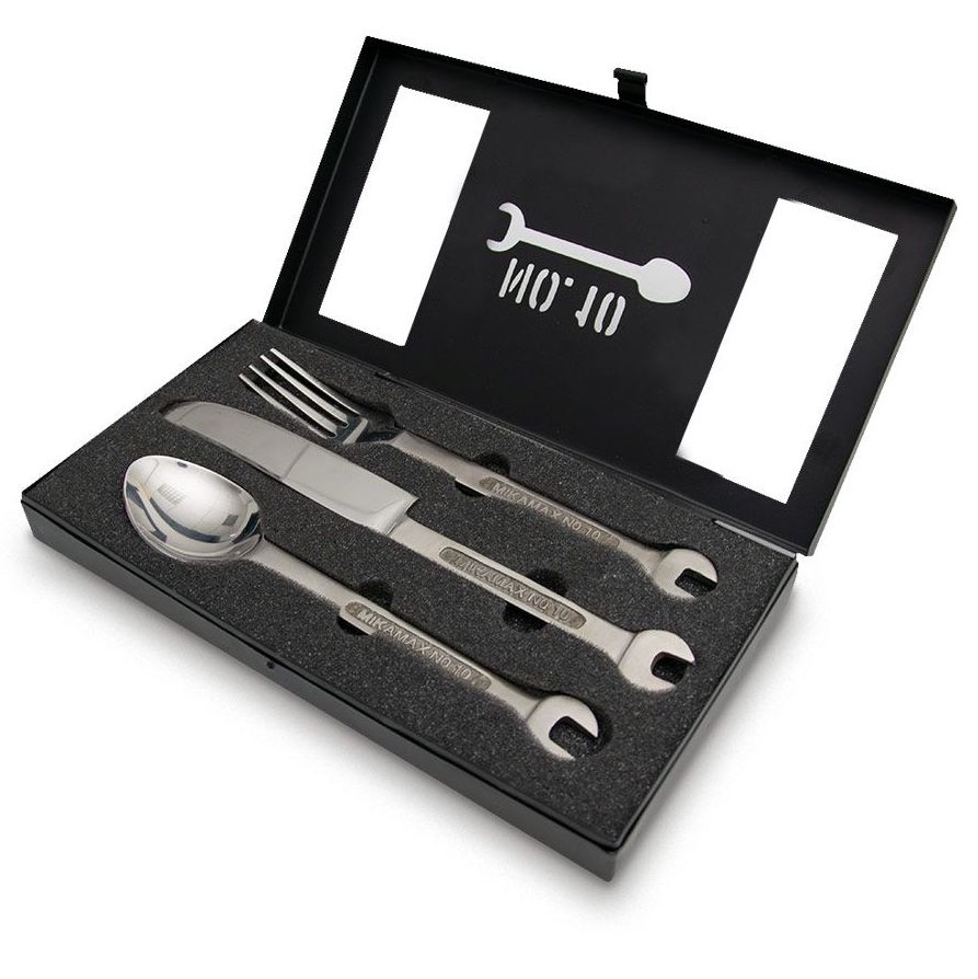 Original set of tools and cutlery in one 3 pcs