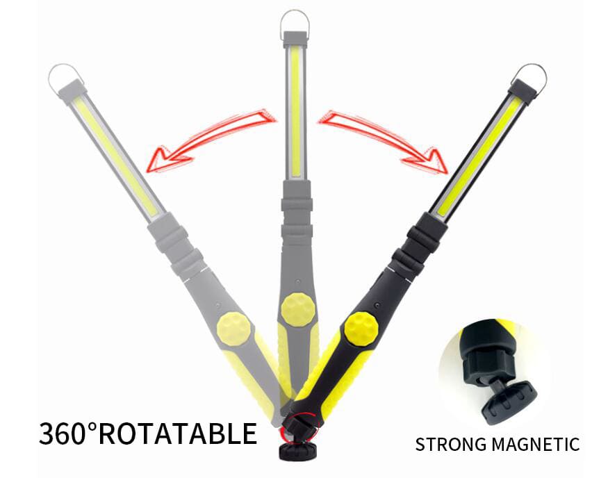 Multifunctional work light with magnet