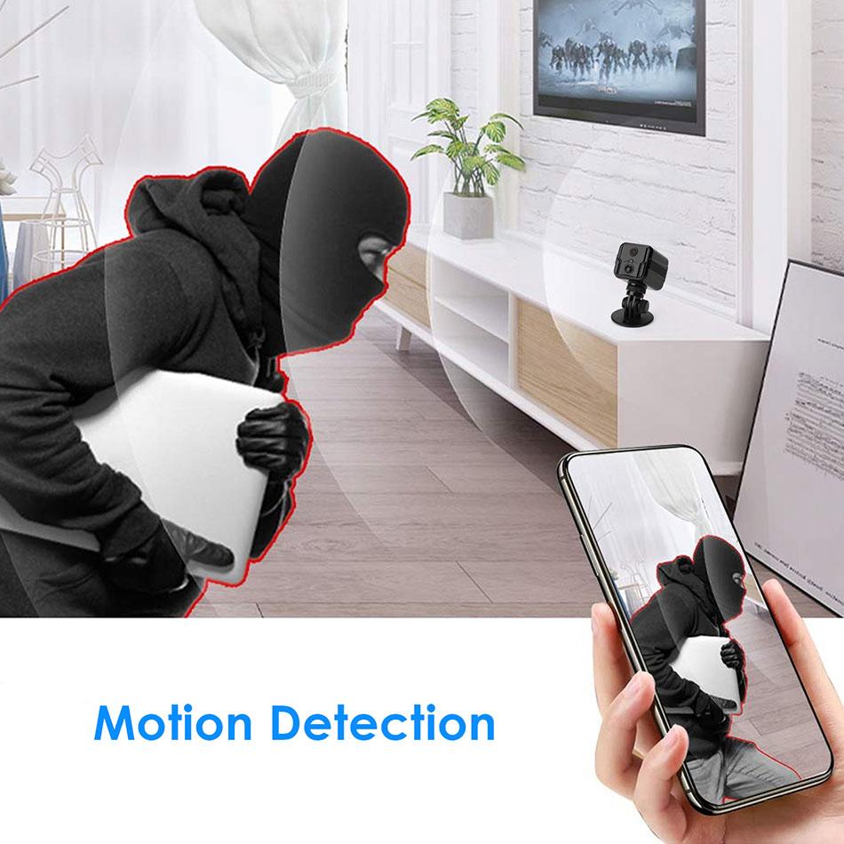 camera with motion detection PIR sensor