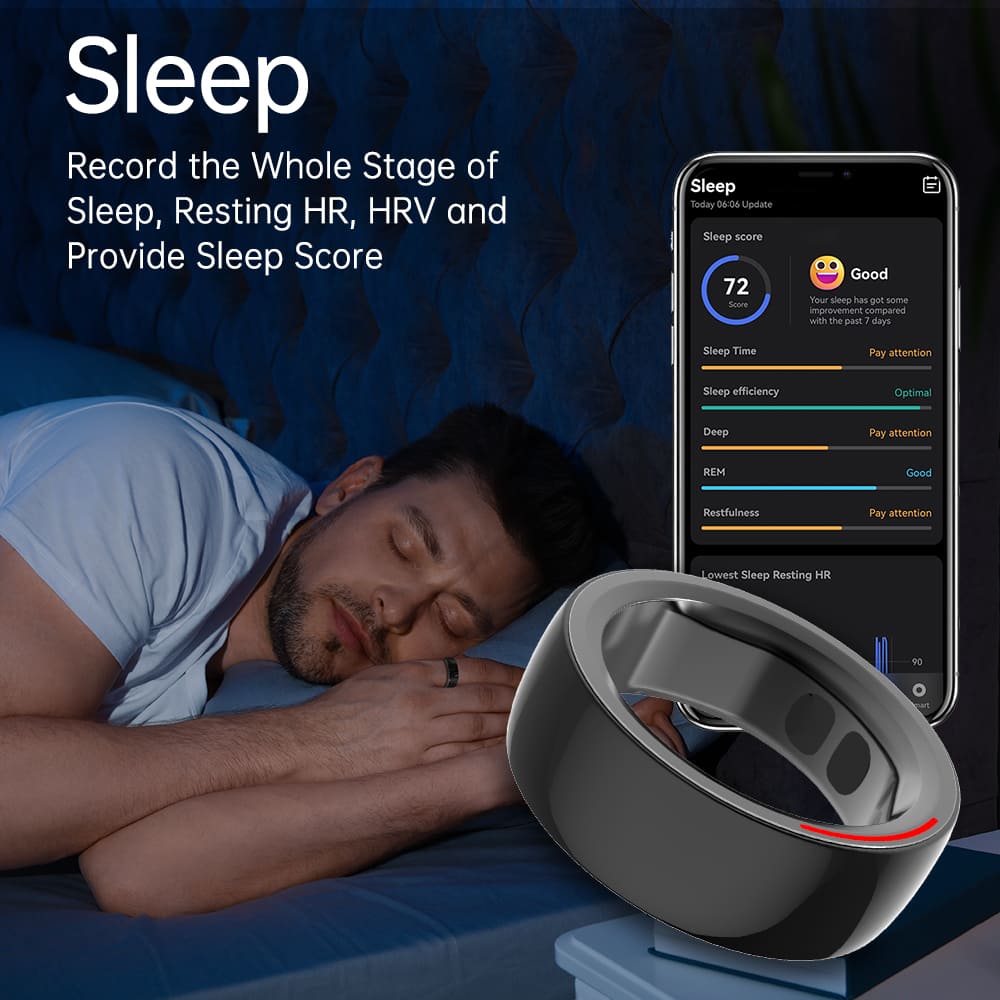 sleep monitoring smart ring ai intelligent