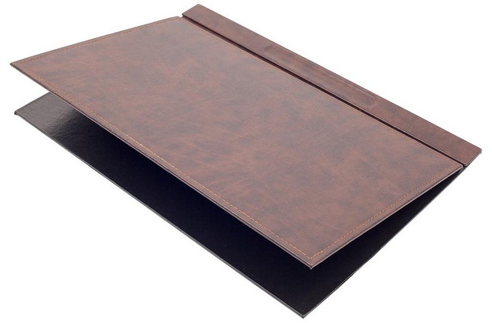 leather table mat
