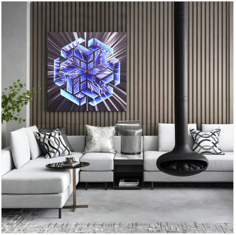 LED light up pictures (wall paintings) metal