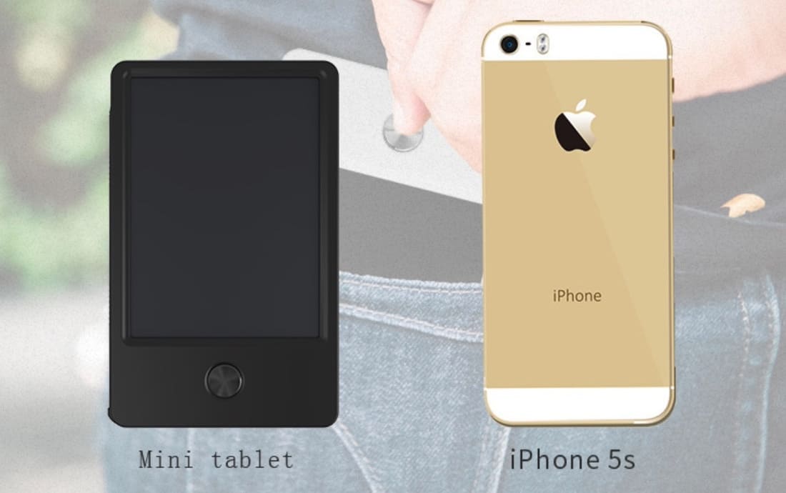 Mini dimensions like your mobile phone - Pocket LCD table