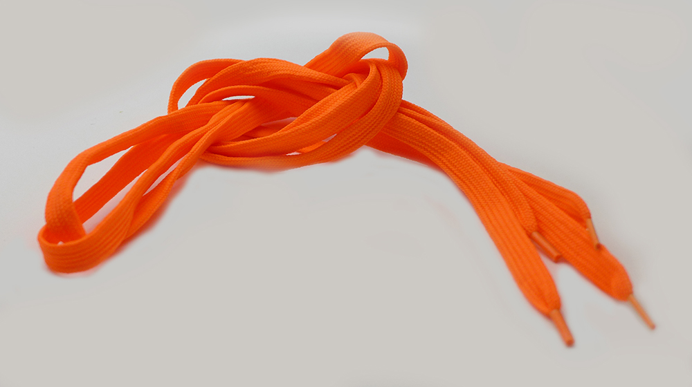 neon orange laces