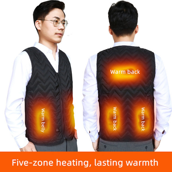 heated vest - heated electrically