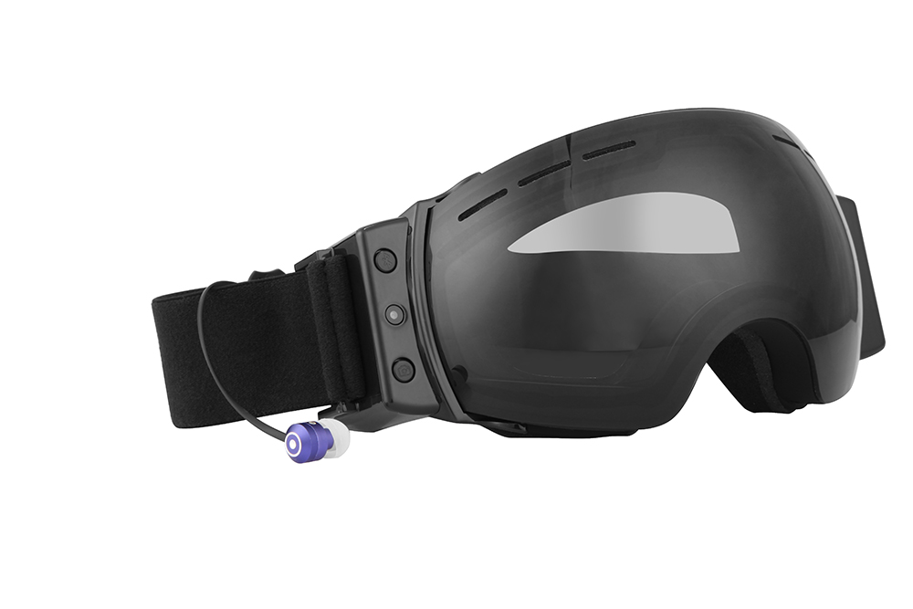 ski goggles with HD camera and handsfree