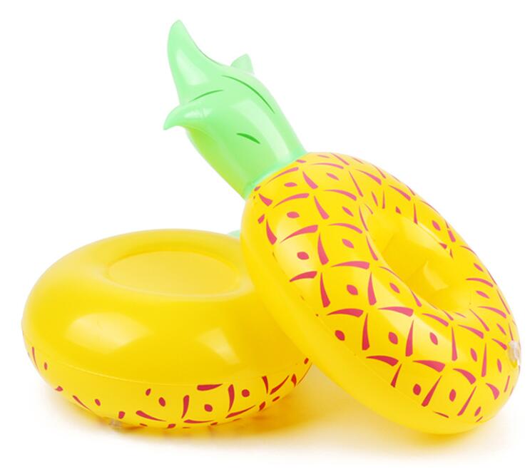 pineapple inflatable mini wheel cup holder