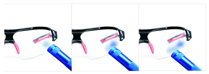 glasses with dimmable glasses
