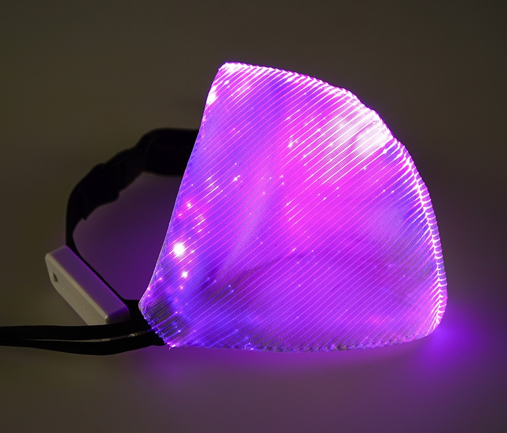 LED mask violet