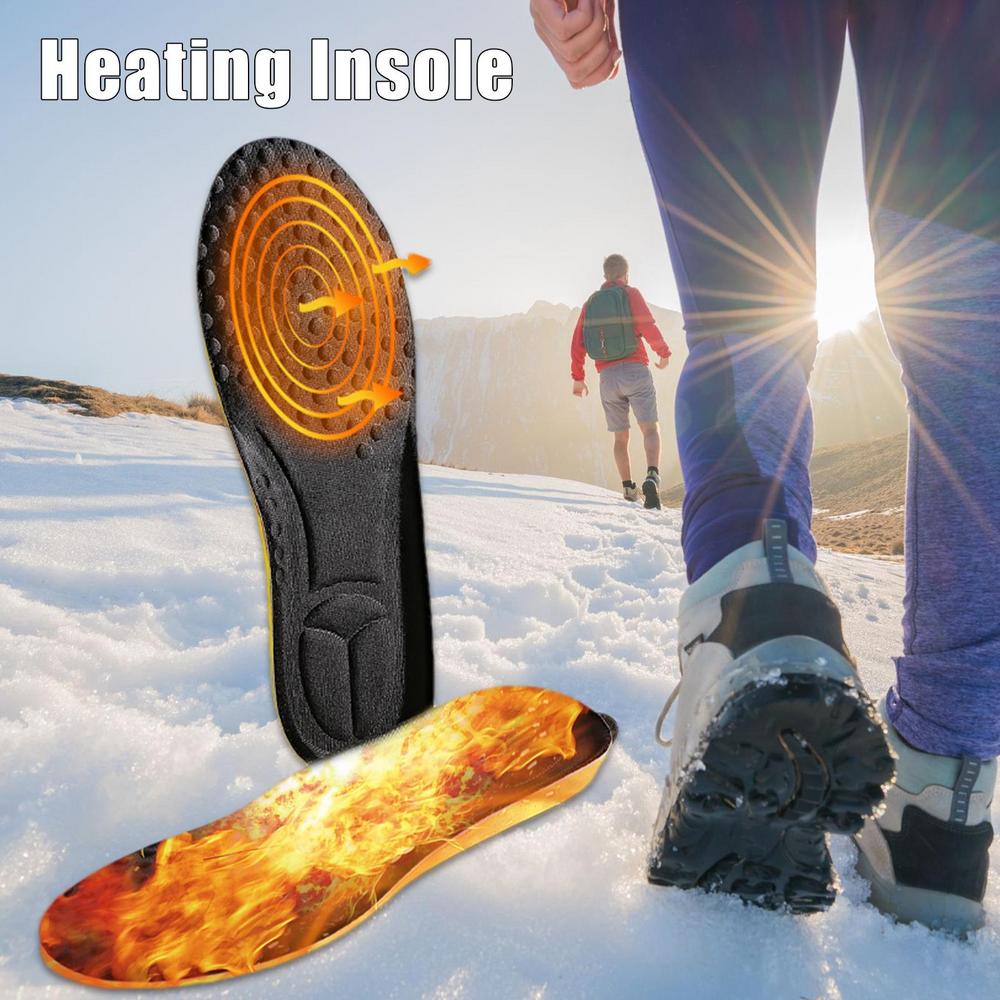 thermal insoles for boot shoes rechargable