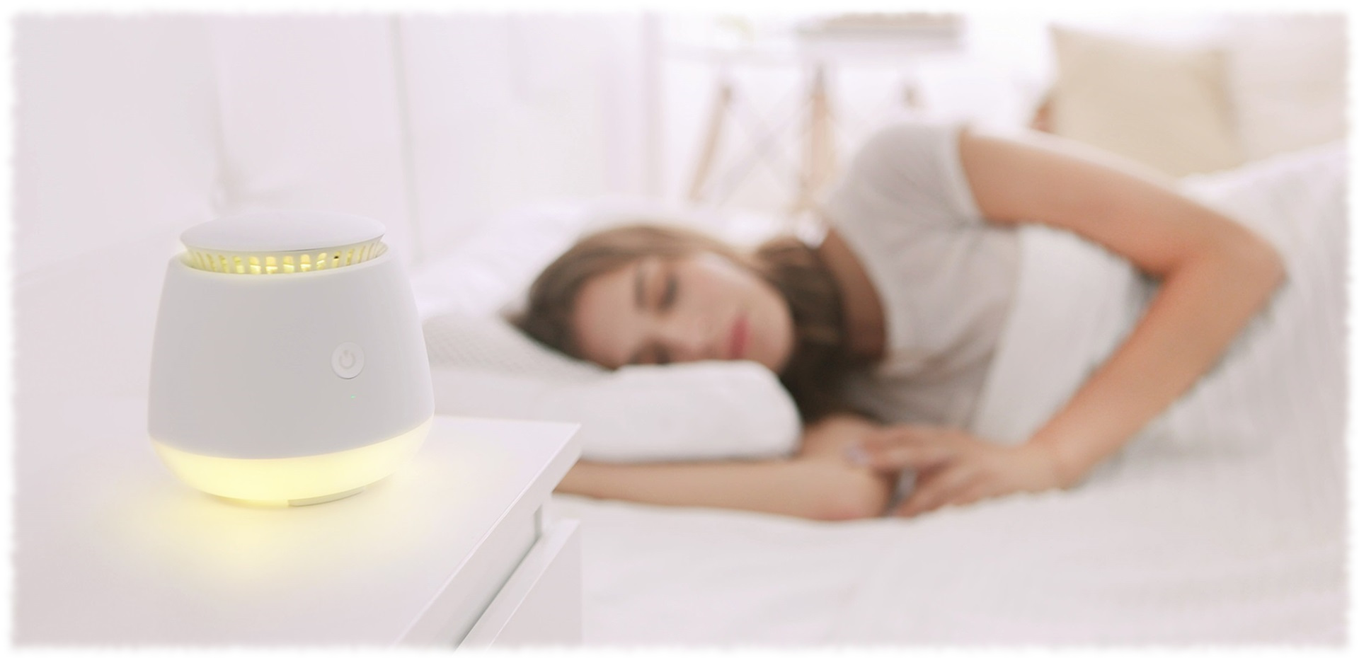 Night LED lamp with diffuser