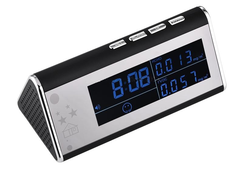 alarm clock with wifi full hd camera