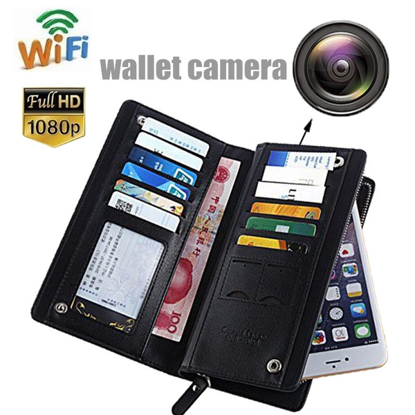 spy camera in wallet wifi full hd