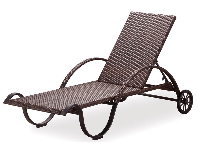 Garden deckchair for sunbathing - Luxurio Sunbed ALLANGA, suitable for the terrace